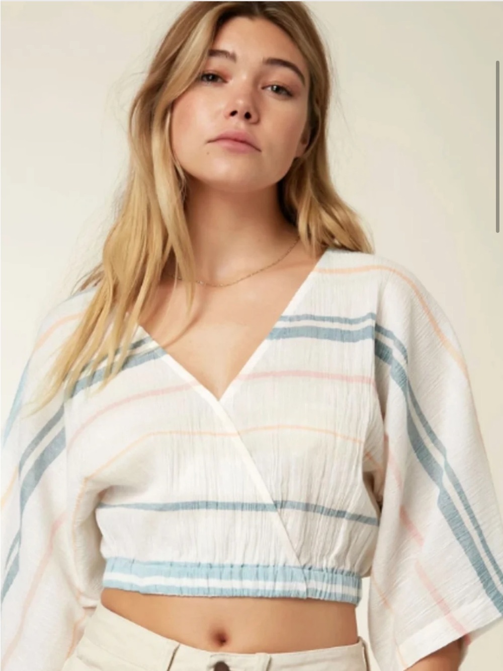 O'NEILL DOTTIE STRIPE TOP Small